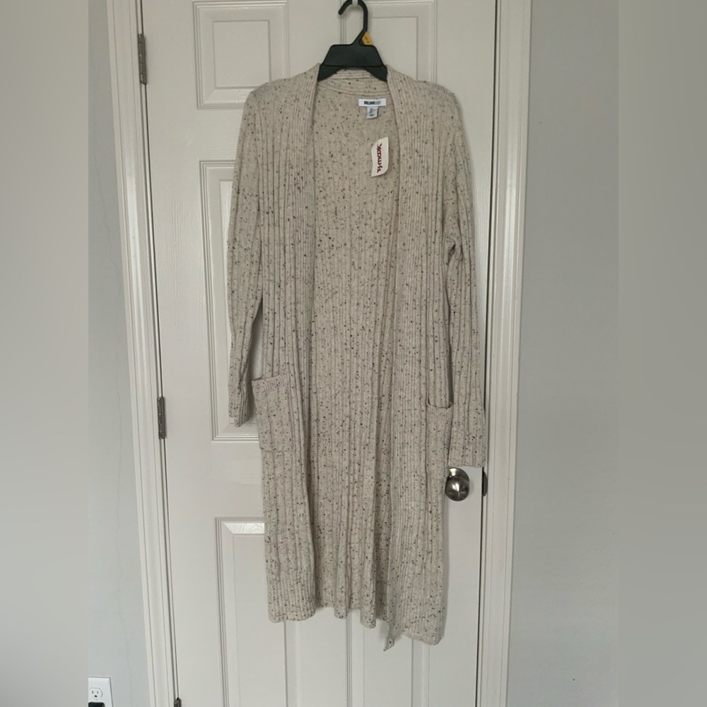Women’s William Rast Speckled Cream Cardigan